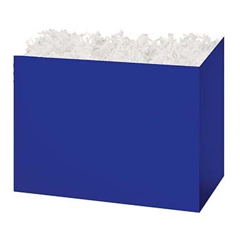 Solid Color Basket Boxes Navy Blue 8-1/4 x 4-3/4 x 6-1/4 - 48