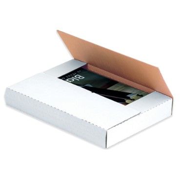 White Mailers - Bookfold Depths at 1/2