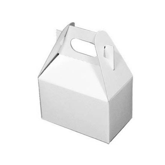 Gift Box - Mini Gable Style in White or Kraft