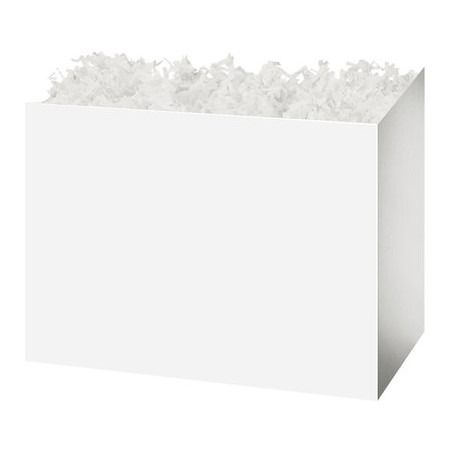 Solid Color Basket Boxes White 6 3/4 x 4 x 5 - 48