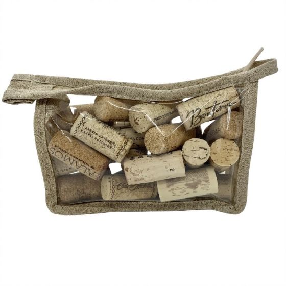 Zipper Bag w/Hang Loop - Clear PEVA Hemp