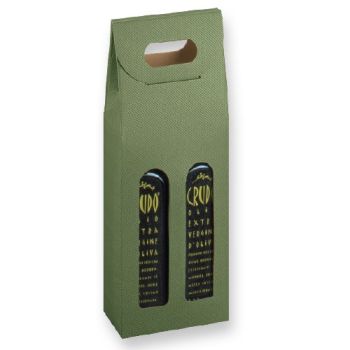 Italian Window Carriers for Oil and Vinegar Bottles - Sage