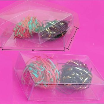 Clear PVC Box - Two-Piece