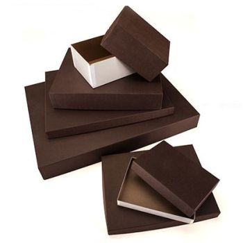 Gift Box - Two-piece Brown Chocolate