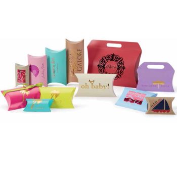 Puff Pouch Gift Boxes - Colors