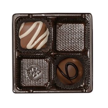 Candy Box Trays for White Candy Boxes - Two-Piece