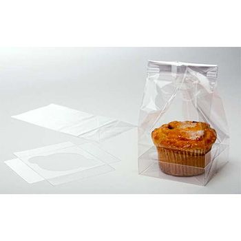 Clear Cupcake Bag for Single Jumbo Cupcake