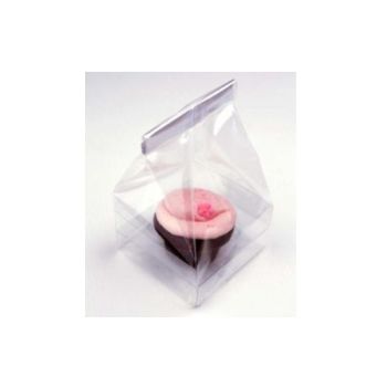 Clear Cupcake Bag for Single Cupcake