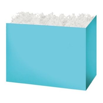Solid Color Basket Boxes Blue 6 3/4 x 4 x 5 - 48