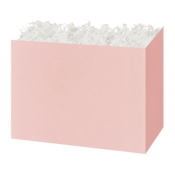 Solid Color Basket Boxes Pink 10-1/4 x 6 x 7-1/2 - 48