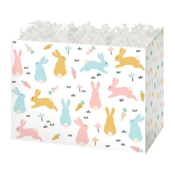 Holiday Basket Boxes Bunny Hop 10-1/4 x 6 x 7-1/2 - 24