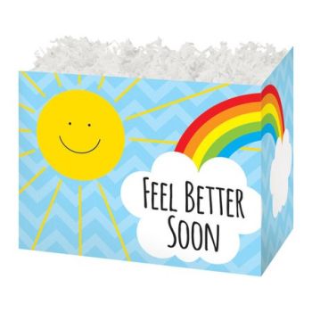 Theme Basket Boxes Feel Better Sunshine 6 3/4 x 4 x 5 - 48