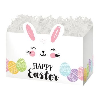 Holiday Basket Boxes Happy Easter Bunny-10-1/4 x 6 x 7-1/2-24
