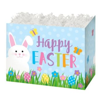 Holiday Basket Boxes Happy Easter-6 3/4 x 4 x 5-48