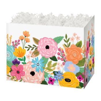 Theme Basket Boxes Wildflower Garden-10-1/4 x 6 x 7-1/2-24