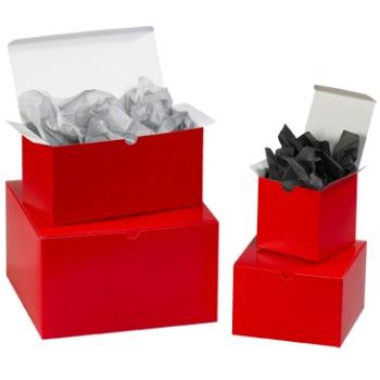 Gift Box - Holiday Red