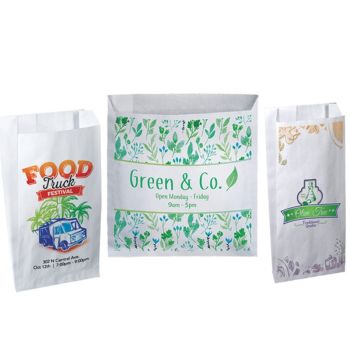 Paper Merchandise Bags with Logo