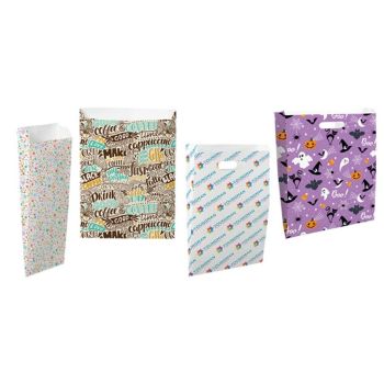 Paper Merchandise Bags with Full Bleed Imprint