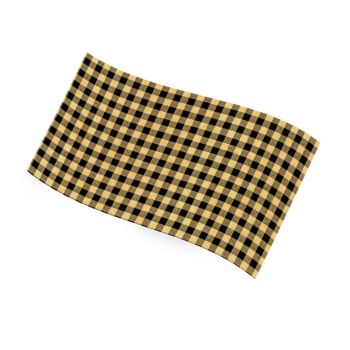 Printed Tissue Black/Kraft Gingham 20 x 30 - 240