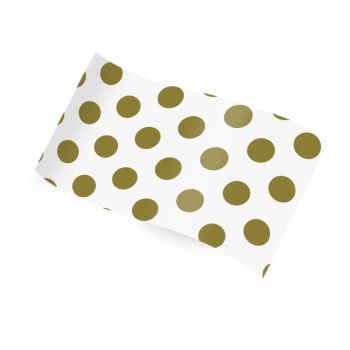 Printed Tissue Gold Dots 20 x 30 - 240