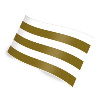 Printed Tissue Gold Rows 20 x 30 - 240