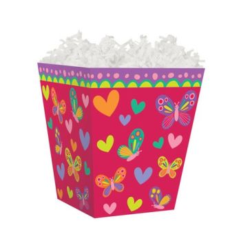 Treat Gift Boxes-4 x 4 x 4-1/2-Butterflies-60 Pieces