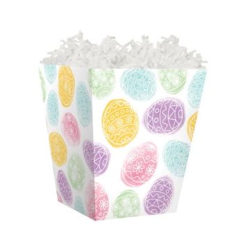 Treat Gift Boxes-4 x 4 x 4-1/2-Easter Eggs-60 Pieces