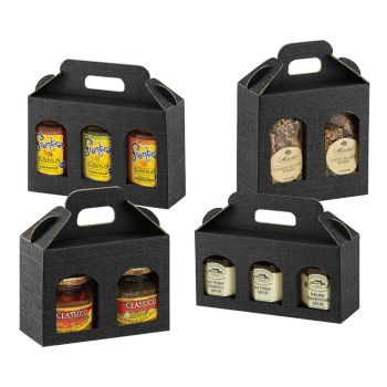 Italian Window Carrier for Multiple Jars or Bags of Goods