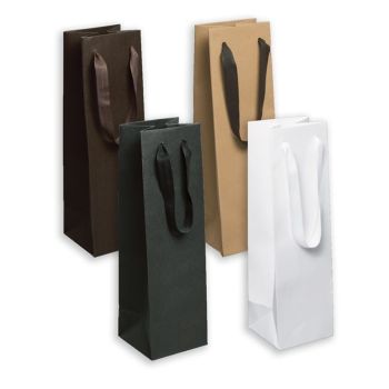 Wine Bags Grosgrain Ribbon Handle 